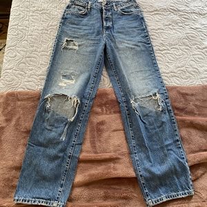 Forever 21 jeans ripped